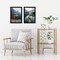 12x18 Picture Frames in Black - Set of 2 - Engineered Wood Photo Frames with Shatter-Resistant Glass and Hanging Hardware for Wall Display